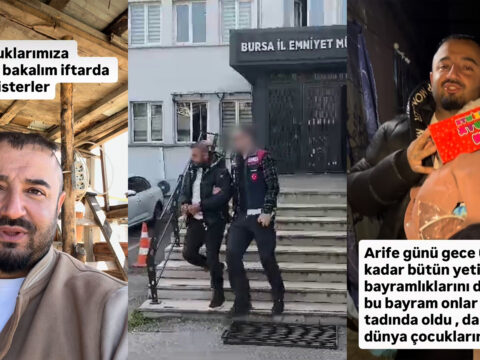 Yardım paralarını kendisi aldı. Sosyal medya fenomeni ‘Bursa Abisi’ tutuklandı