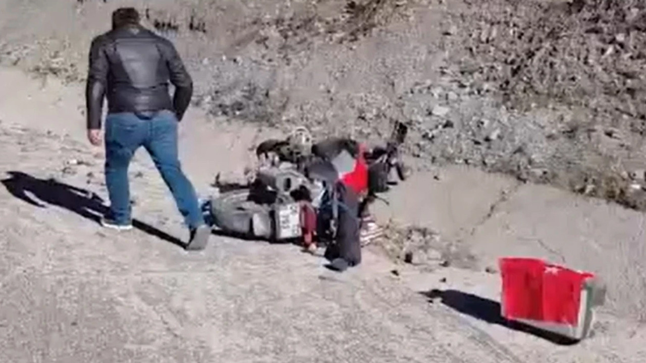 Bolu’da Şanssızlıklar Zinciri: Arkadaşına Yardım Gitmek İsterken Kaza Geçiren Motosikletçi