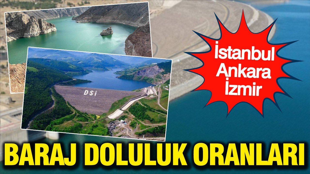 2026 Baraj Doluluk Oranları: İstanbul, İzmir ve Ankara’daki Güncel Durum