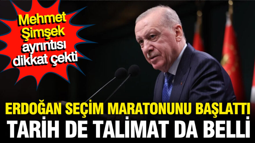 Erdoğan Seçim Hazırlıklarına Hız Verdi: Projeler Tamamlanacak!