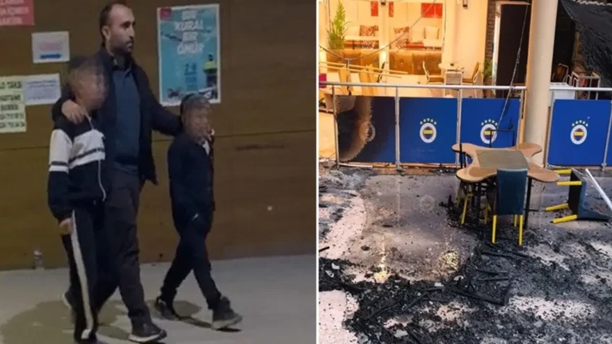 Fenerbahçeliler Derneği’nde Yangın Çıkaran İki Çocuk Ailelerine Teslim Edildi: İfadeleri Şok Etti