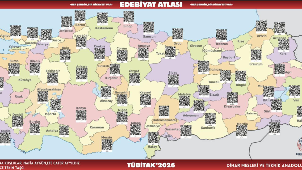 Türkiye’nin İlk Dijital Edebiyat Haritası “Edebiyat Atlası” Yayında