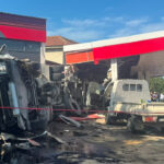 Bursada facia tir akaryakit istasyonuna girdi qARvJNfs